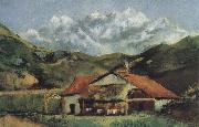 Gustave Courbet House oil painting